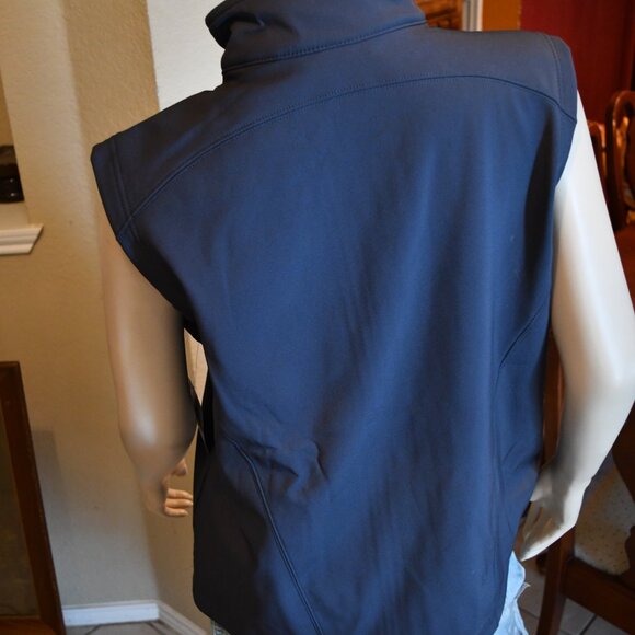 Dallas Cowboys Women's Dark Gray Full Zip Vest Sizes XS-3XL NWT - Picture 9 of 9